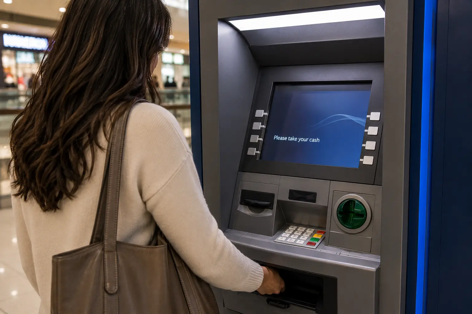 ATM inside Square One Shopping Centre