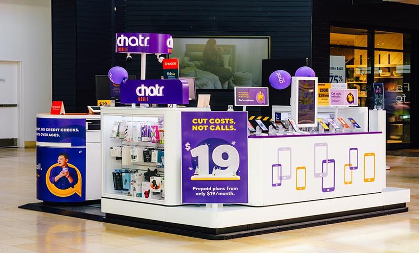 Chatr Mobile inside Square One Shopping Centre