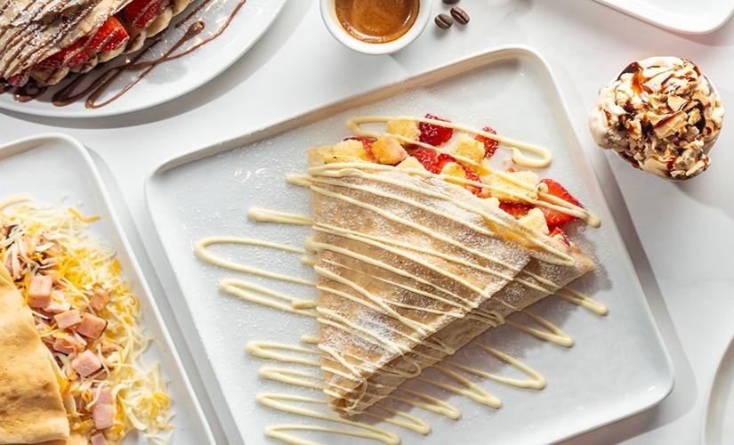 Crepe Delicious inside Square One Shopping Centre