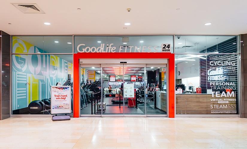 Goodlife Fitness inside Square One Shopping Centre