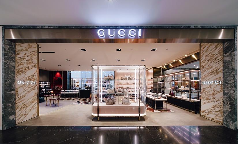 Gucci inside Square One Shopping Centre