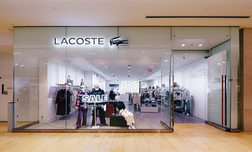 Lacoste inside Square One Shopping Centre