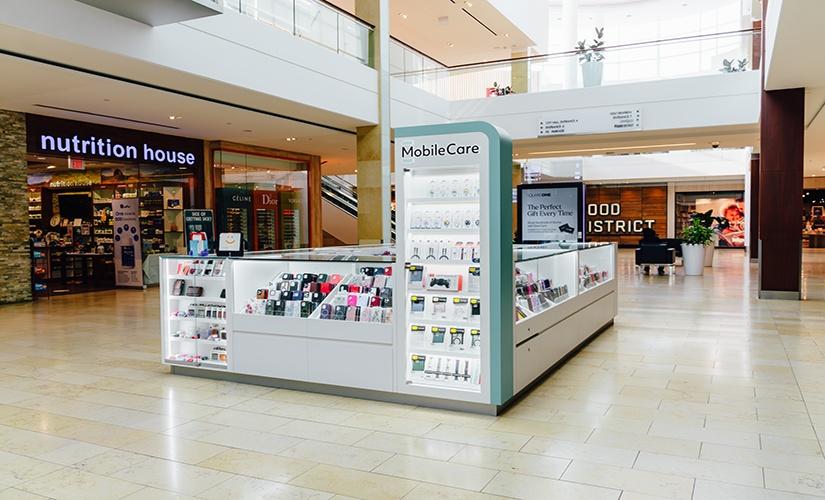 Mobile Care (kiosk) inside Square One Shopping Centre