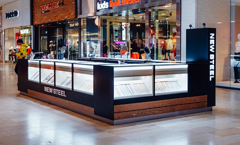 New Steel inside Square One Shopping Centre