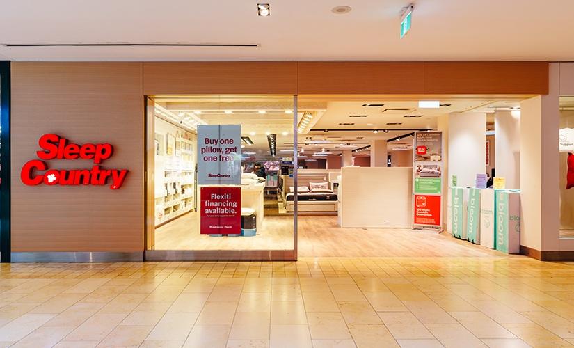 Sleep Country inside Square One Shopping Centre