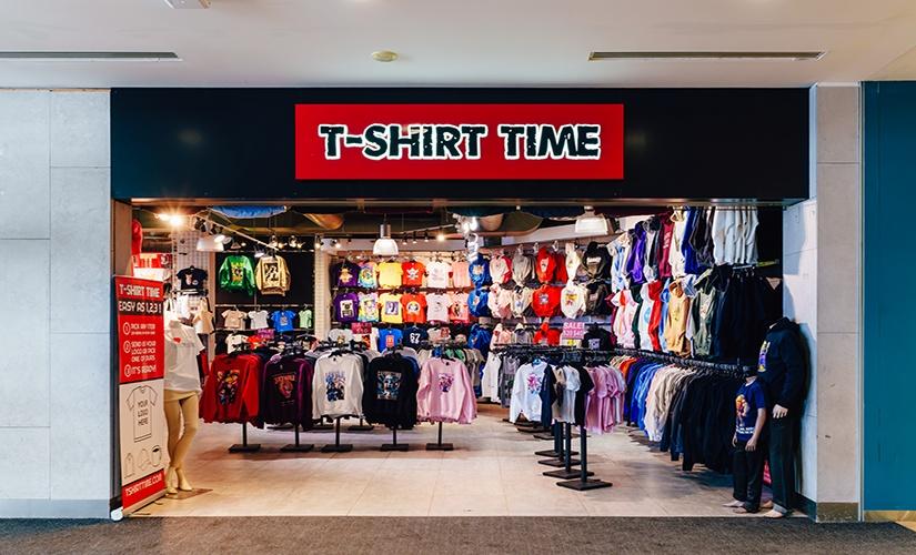 T Shirt Time inside Square One Shopping Centre