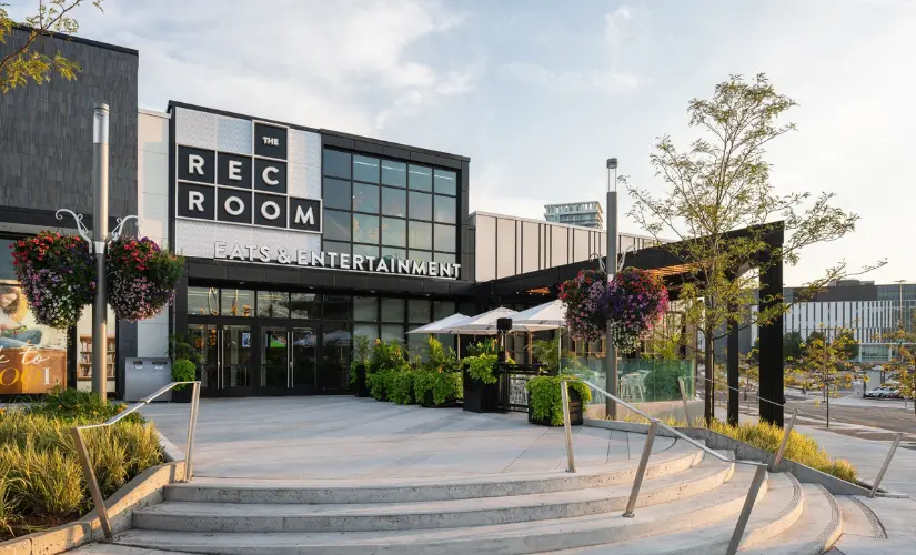 The Rec Room inside Square One Shopping Centre