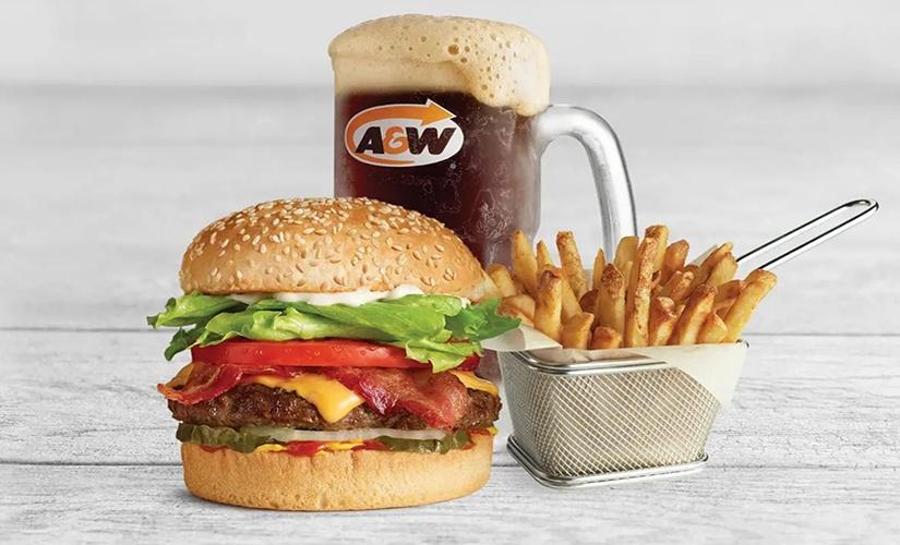 A&amp;W inside Square One Shopping Centre