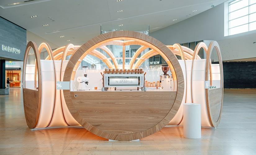 % Arabica inside Square One Shopping Centre