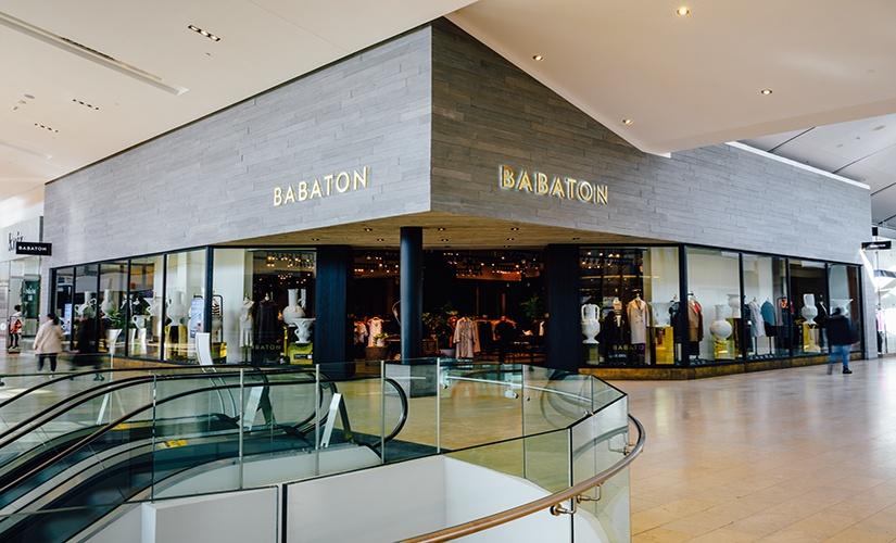 Babaton inside Square One Shopping Centre