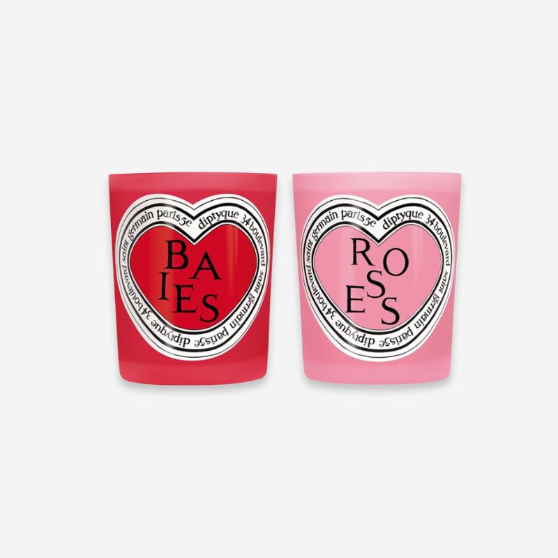 Diptyque Baies and Roses Duo Scented Candles