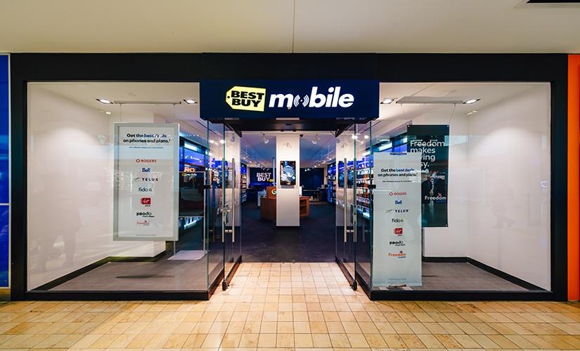Best Buy Mobile inside Square One Shopping Centre
