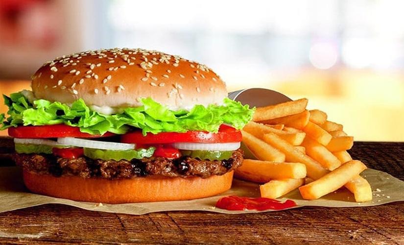 Burger King inside Square One Shopping Centre