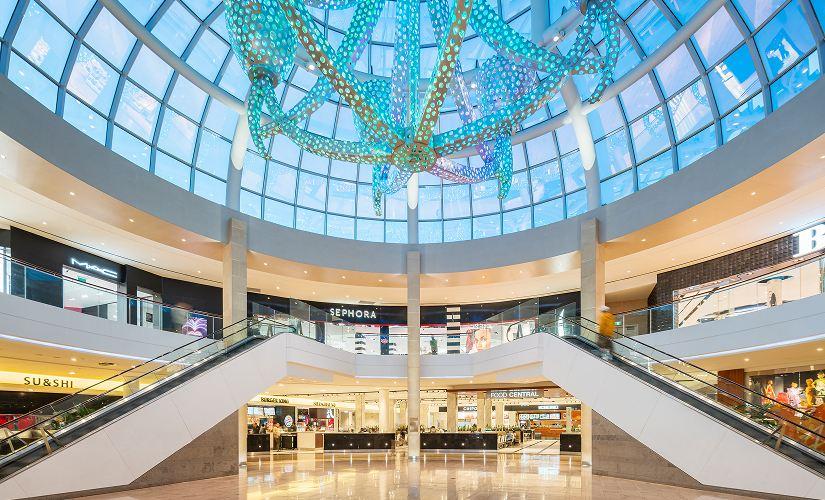 Centre Court inside Square One Shopping Centre