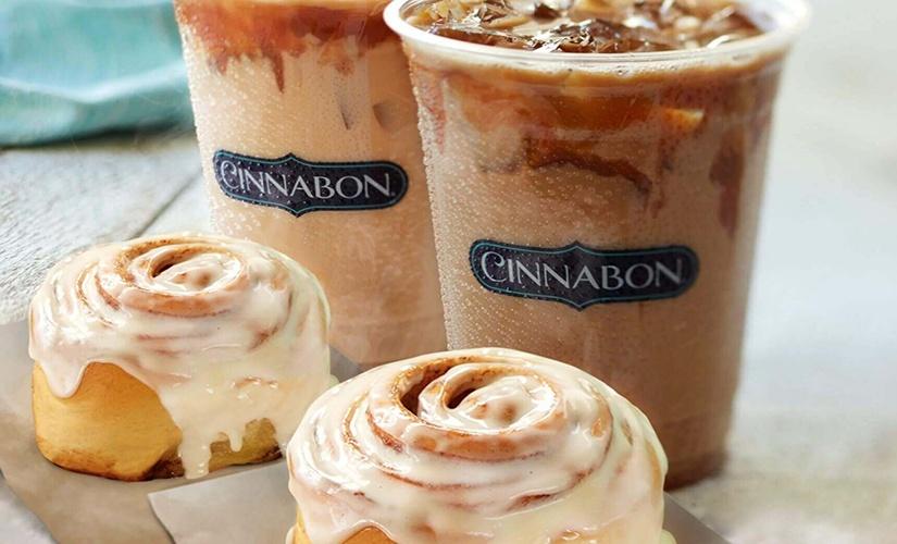 Cinnabon inside Square One Shopping Centre