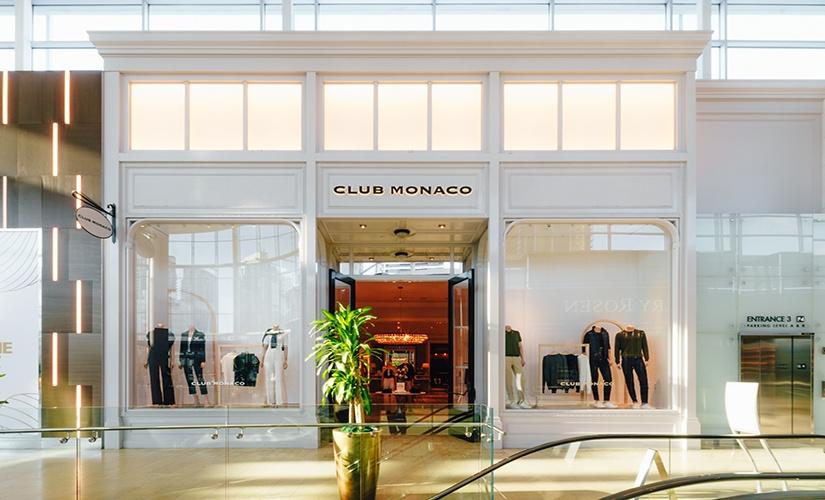 Club Monaco inside Square One Shopping Centre