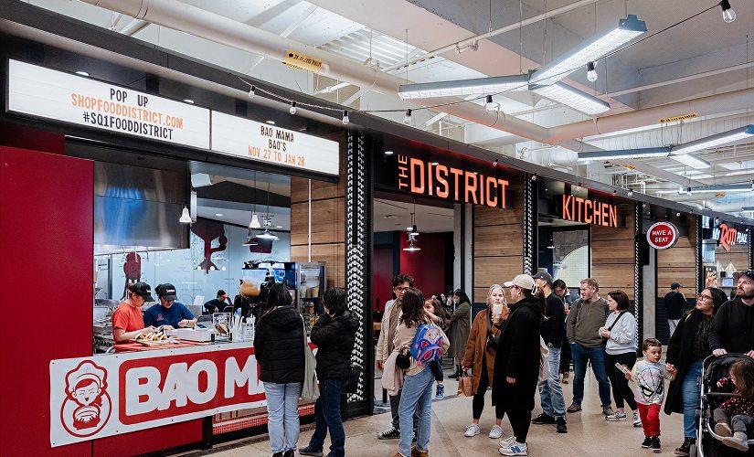The District Kitchen inside Square One Shopping Centre