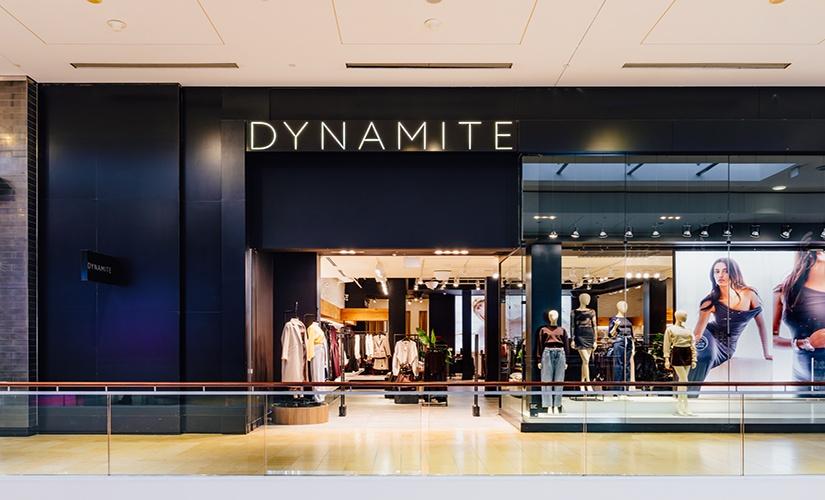 Dynamite inside Square One Shopping Centre