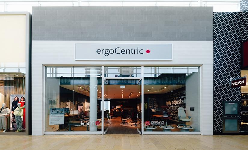 ergoCentric inside Square One Shopping Centre