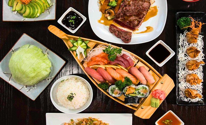 Hibachi Teppanyaki & Bar inside Square One Shopping Centre