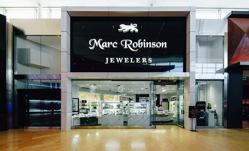 Marc Robinson Jewelers inside Square One Shopping Centre