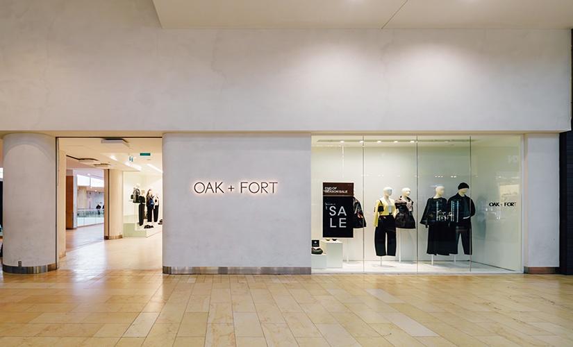 OAK + FORT inside Square One Shopping Centre