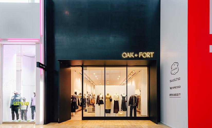 OAK + FORT inside Square One Shopping Centre