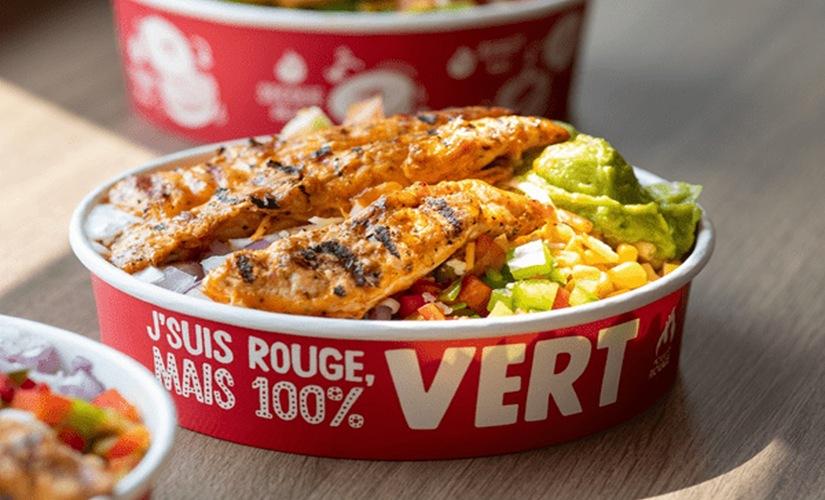 Poulet Rouge inside Square One Shopping Centre