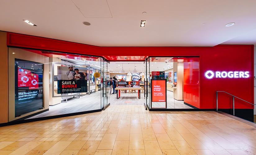 Rogers (by Entrance 1) inside Square One Shopping Centre