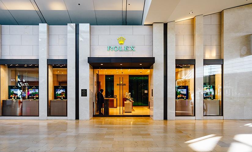 Rolex Boutique inside Square One Shopping Centre