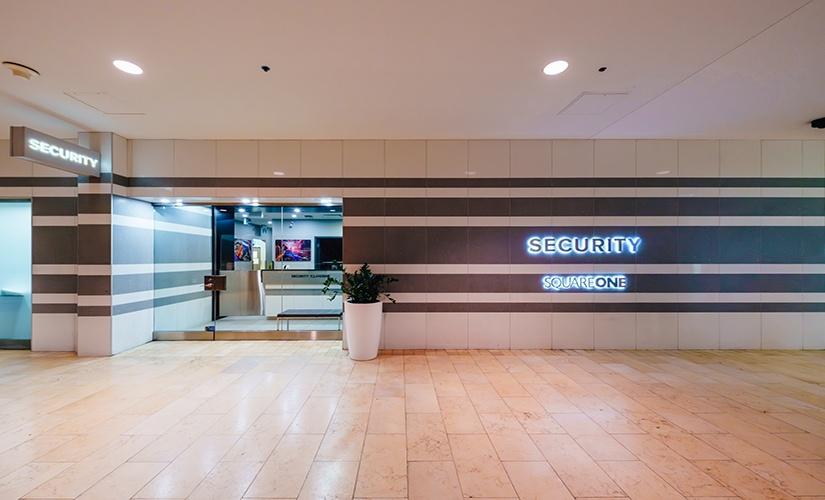 Security Office inside Square One Shopping Centre