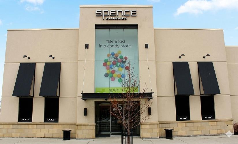 Spence Diamonds inside Square One Shopping Centre