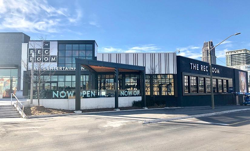 The Rec Room inside Square One Shopping Centre