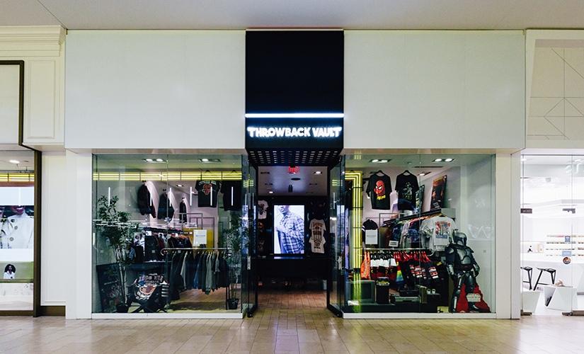 Throwback Vault inside Square One Shopping Centre