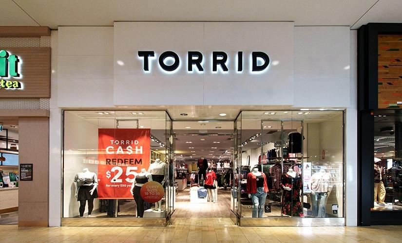 Torrid inside Square One Shopping Centre