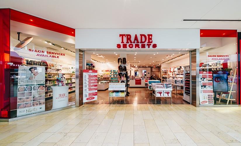 Trade Secrets inside Square One Shopping Centre