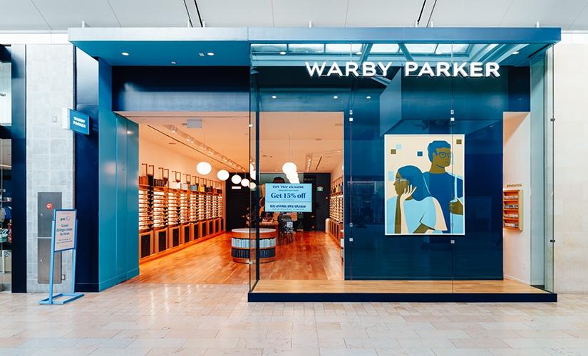 Warby Parker inside Square One Shopping Centre