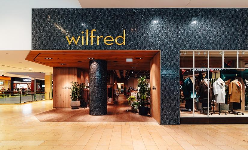 Wilfred inside Square One Shopping Centre