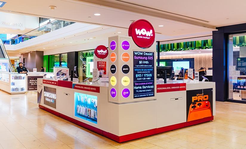 WOW! Mobile Boutique inside Square One Shopping Centre