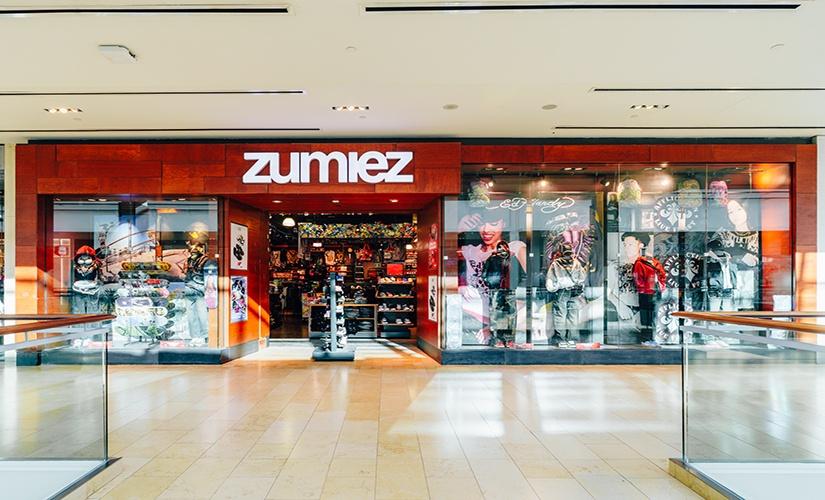Zumiez inside Square One Shopping Centre