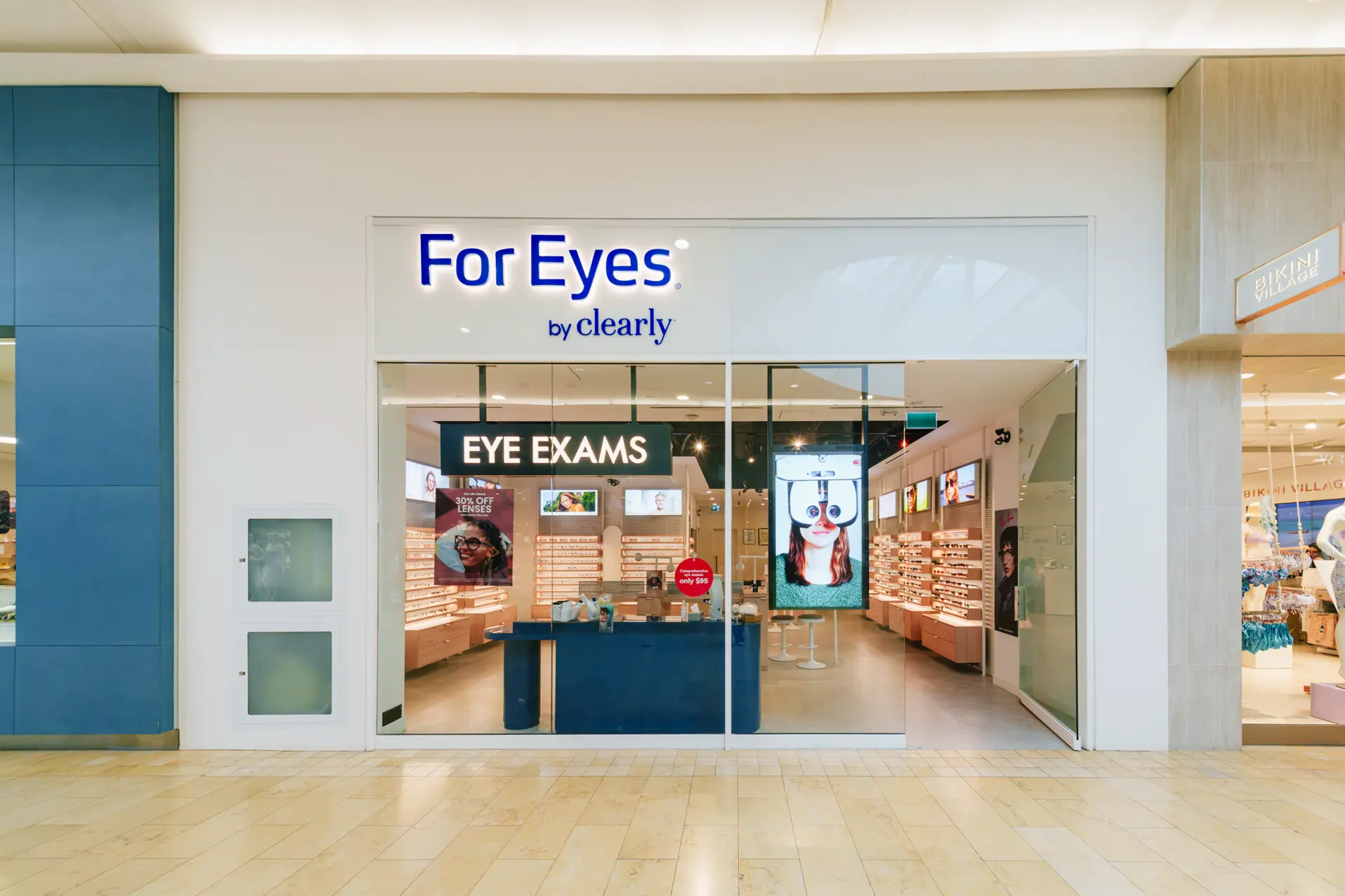 For Eyes by Clearly inside Square One Shopping Centre
