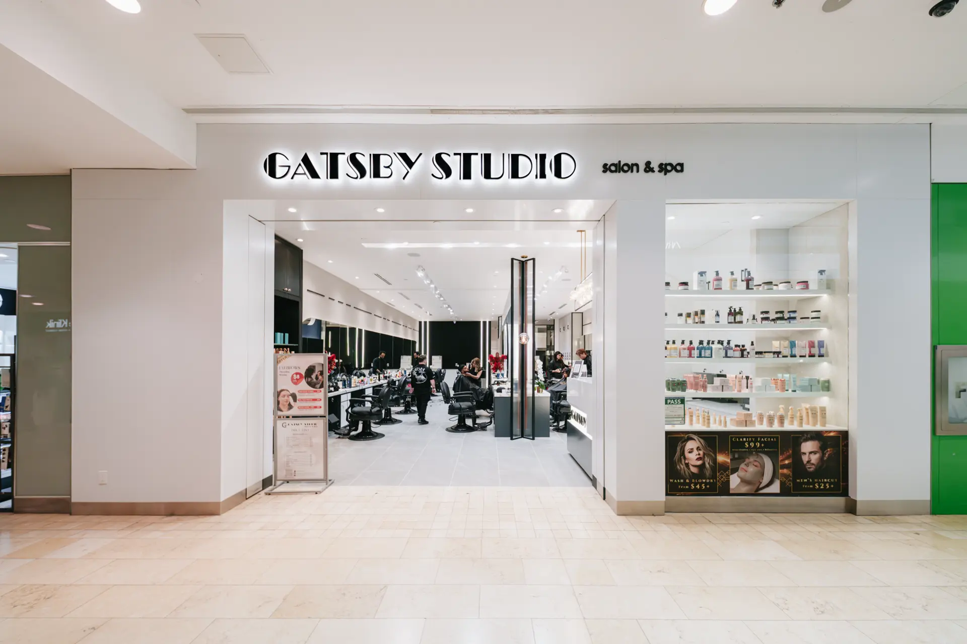 Gatsby Studio inside Square One Shopping Centre