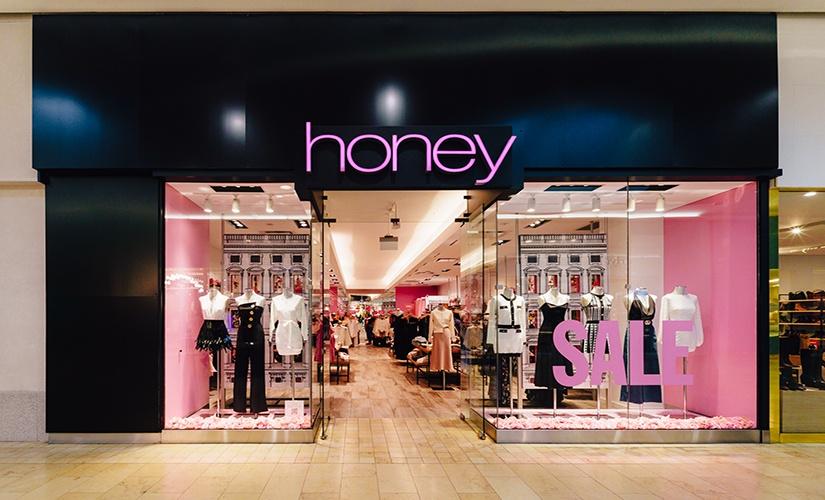 Honey inside Square One Shopping Centre
