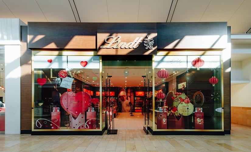 Lindt Chocolate inside Square One Shopping Centre