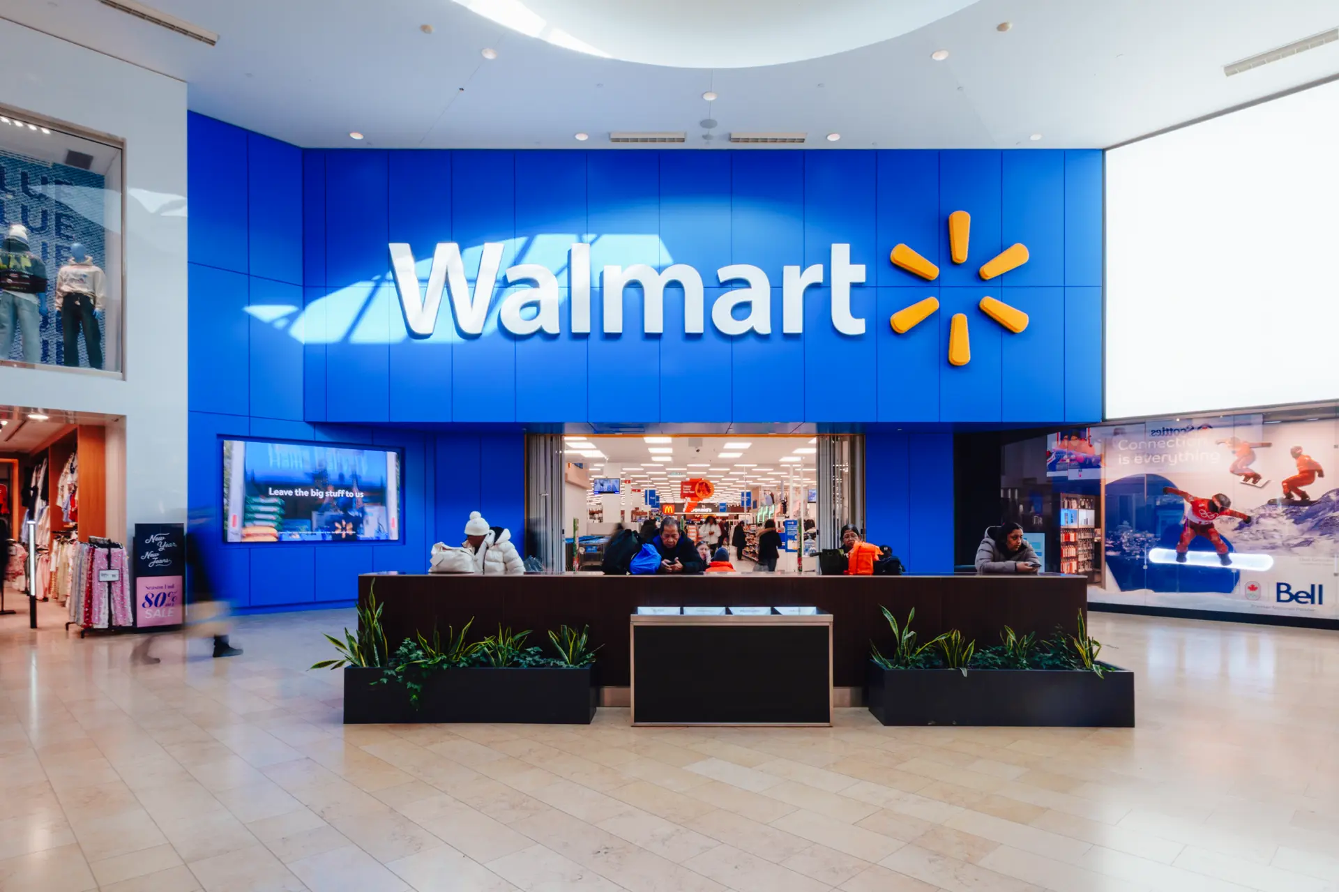 Walmart inside Square One Shopping Centre