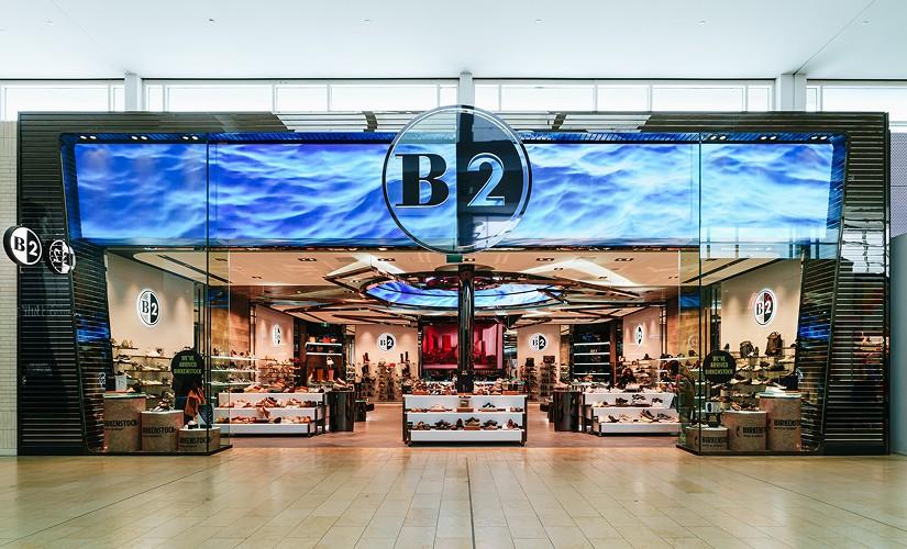 B2 inside Square One Shopping Centre
