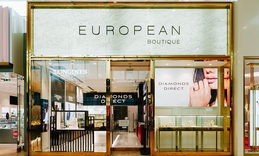 European Boutique inside Square One Shopping Centre
