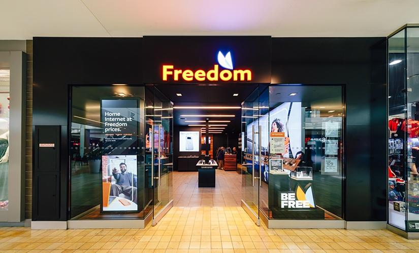 Freedom Mobile inside Square One Shopping Centre