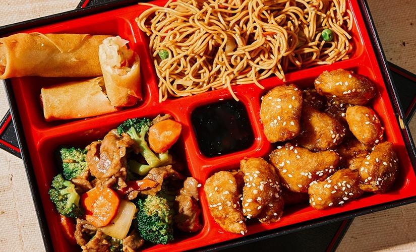 Manchu Wok inside Square One Shopping Centre
