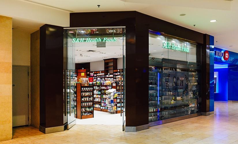 S & H Health Foods inside Square One Shopping Centre